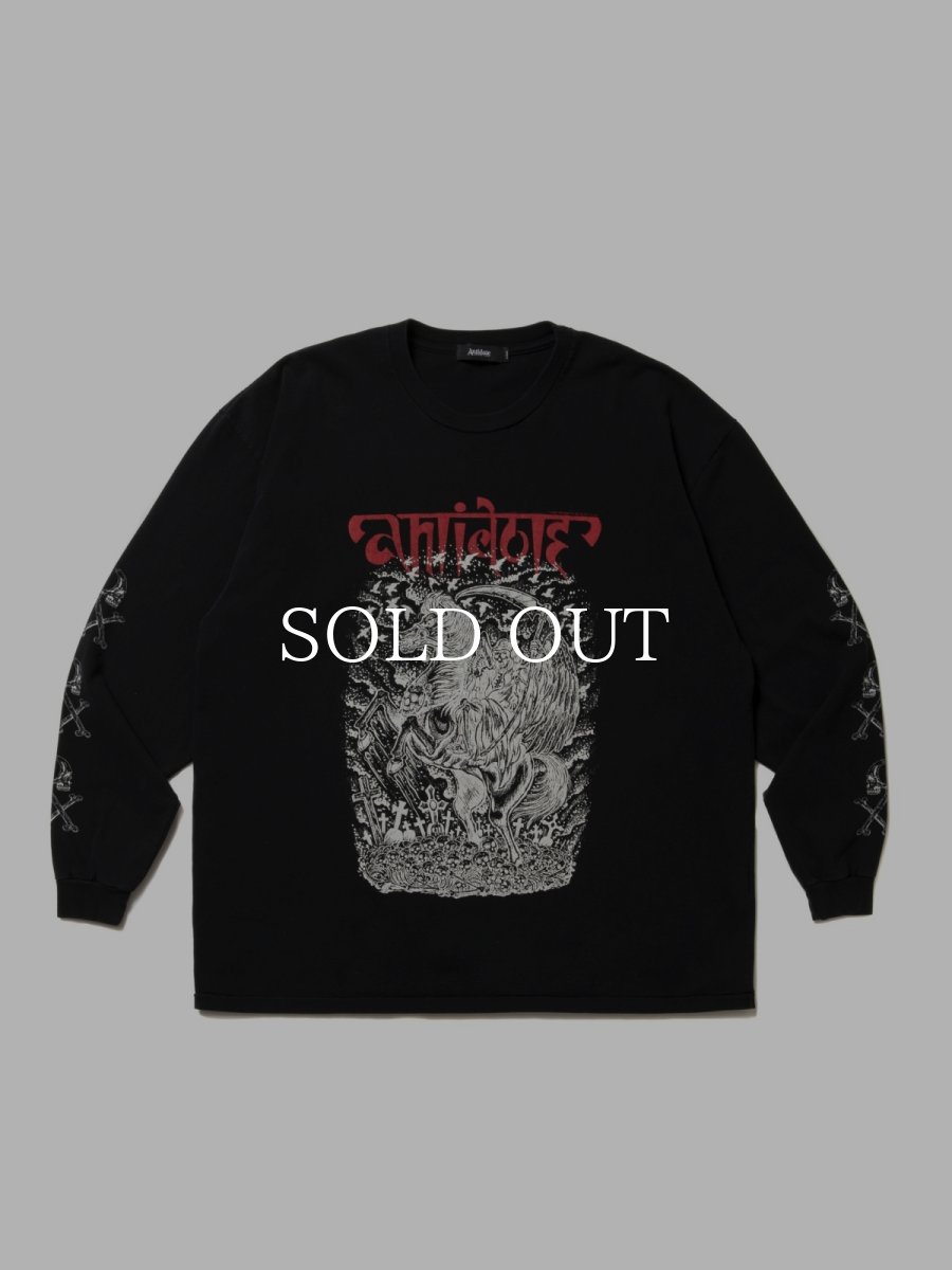 画像1: ANTIDOTE BUYERS CLUB   Fade Wash L/S Tee (Grim Reaper) (1)