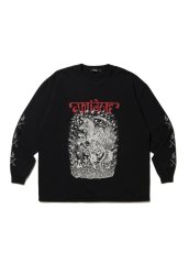 画像1: ANTIDOTE BUYERS CLUB   Fade Wash L/S Tee (Grim Reaper) (1)