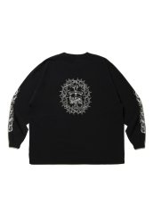 画像2: ANTIDOTE BUYERS CLUB   Fade Wash L/S Tee (Skull Jesus) (2)