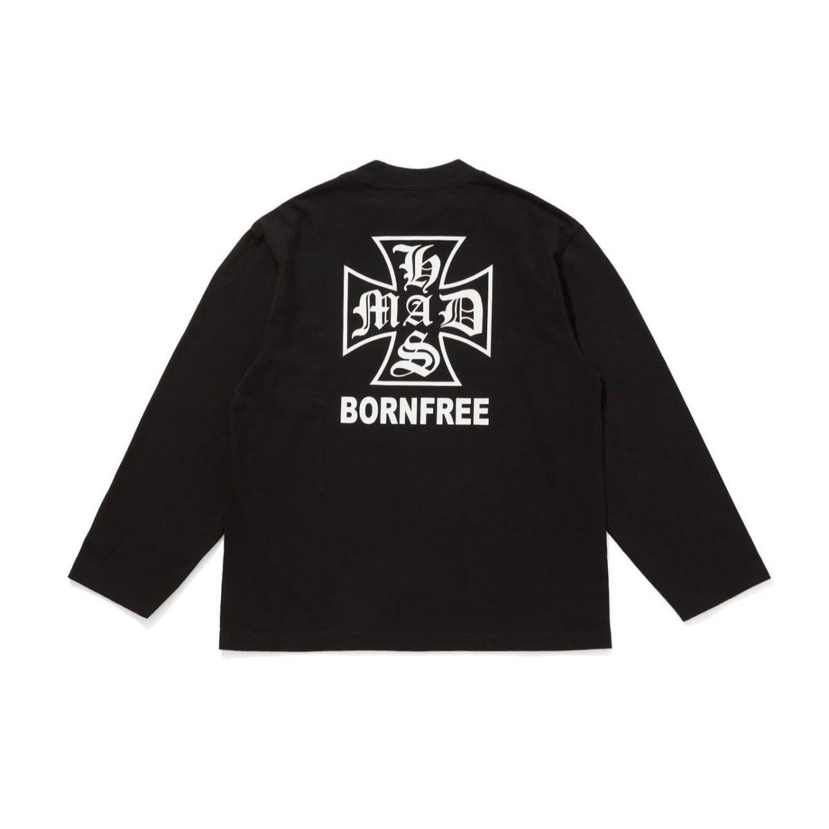 画像1: HideandSeek  MAD L/S Tee(Loose Fit) (1)