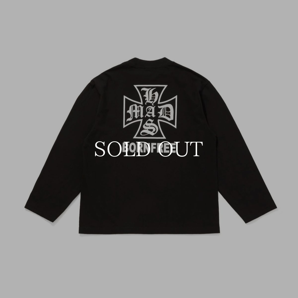 画像1: HideandSeek  MAD L/S Tee(Loose Fit) (1)