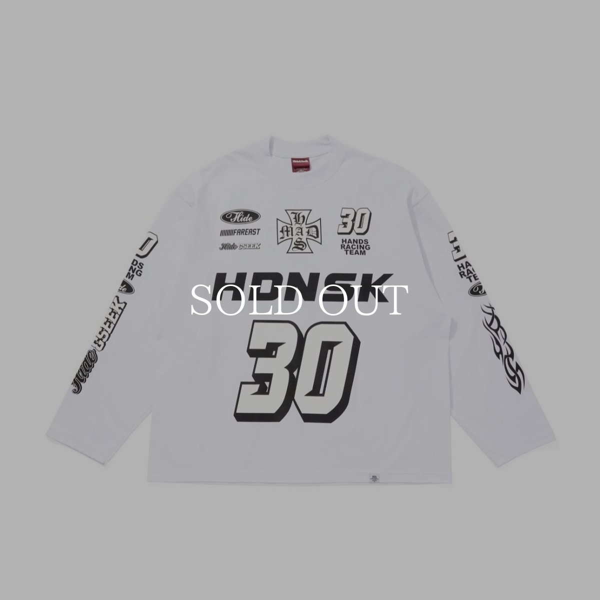画像3: HideandSeek  Racing L/S Tee(Loose Fit) (3)