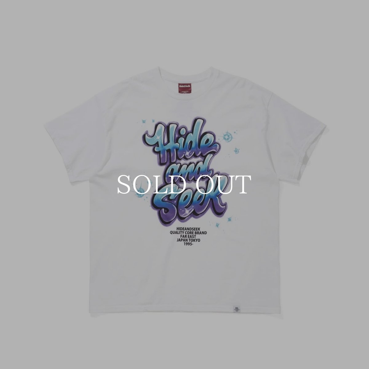 画像1: HideandSeek  Airbrush S/S Tee (Front) (1)