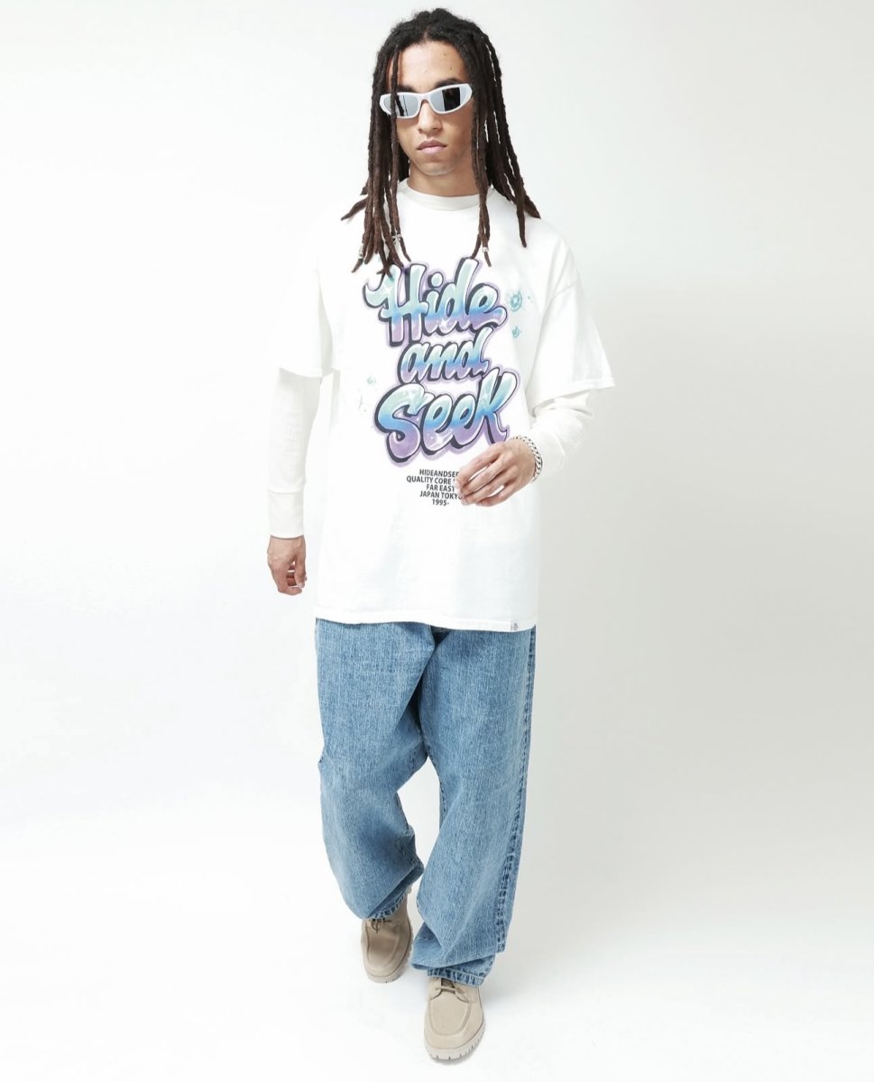 画像3: HideandSeek  Airbrush S/S Tee (Front) (3)