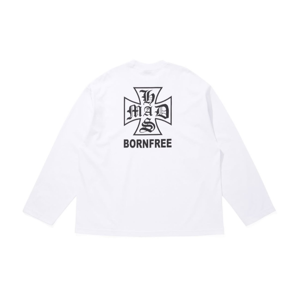 画像3: HideandSeek  MAD L/S Tee(Loose Fit) (3)