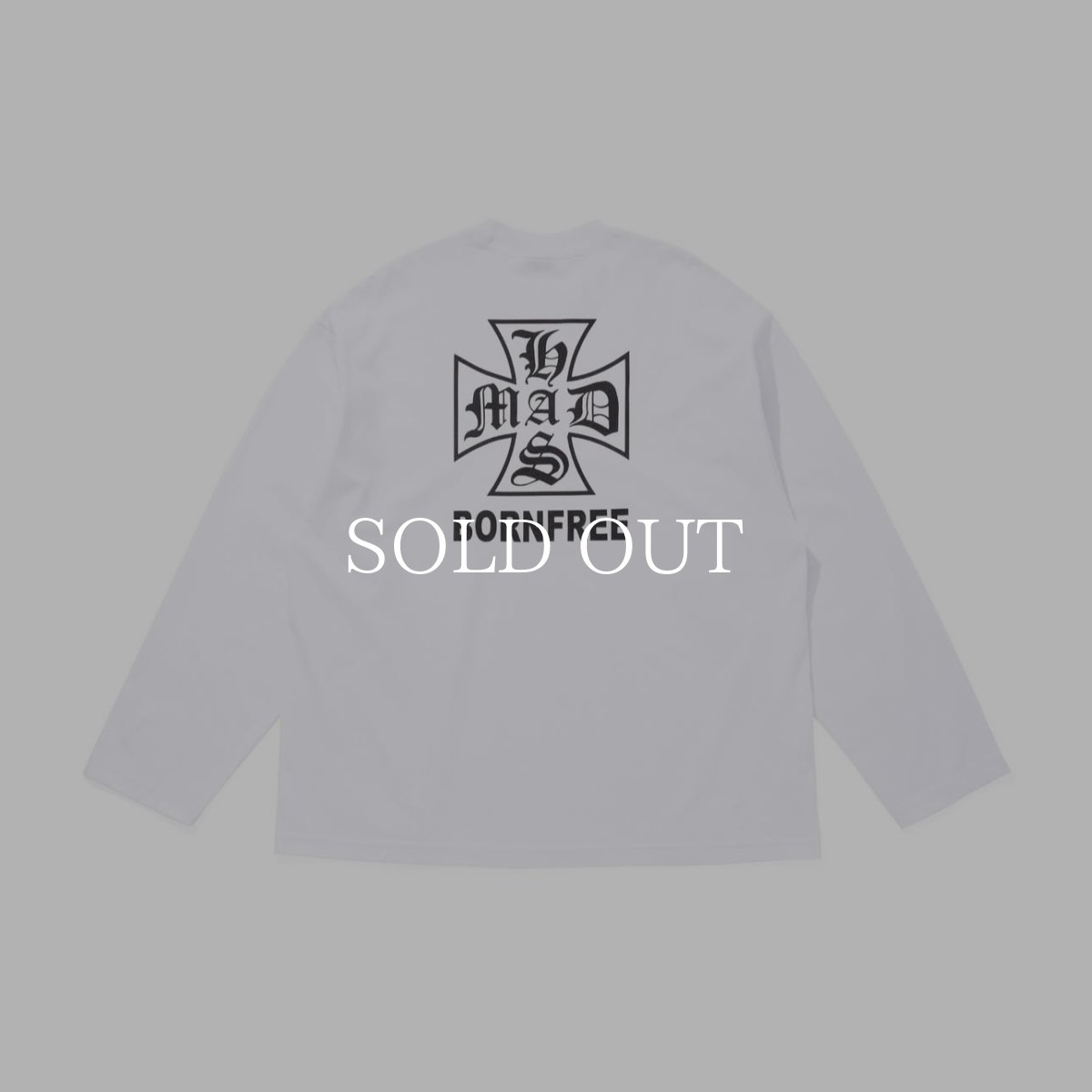 画像3: HideandSeek  MAD L/S Tee(Loose Fit) (3)