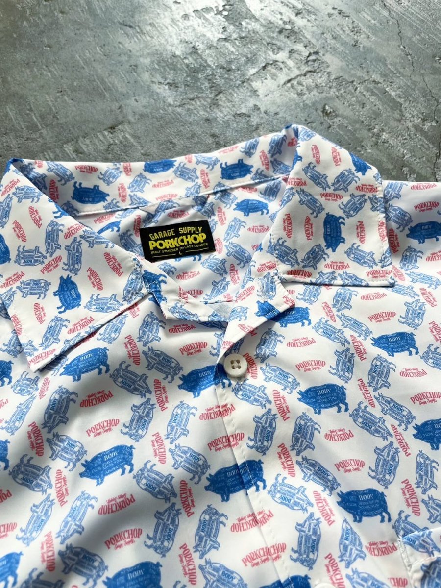 画像9: PORKCHOP GARAGE SUPPLY  PORK AOP SHIRT (9)