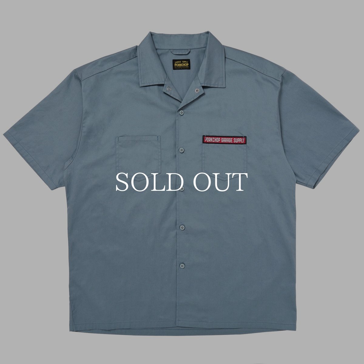画像1: PORKCHOP GARAGE SUPPLY  PCGS WORK SHIRT (1)
