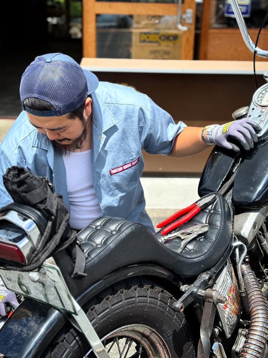 画像10: PORKCHOP GARAGE SUPPLY  PCGS WORK SHIRT (10)