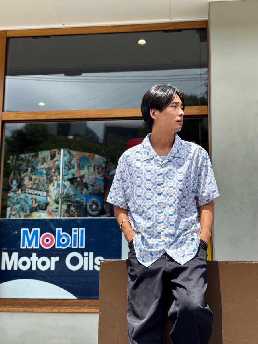 画像7: PORKCHOP GARAGE SUPPLY  PORK AOP SHIRT (7)