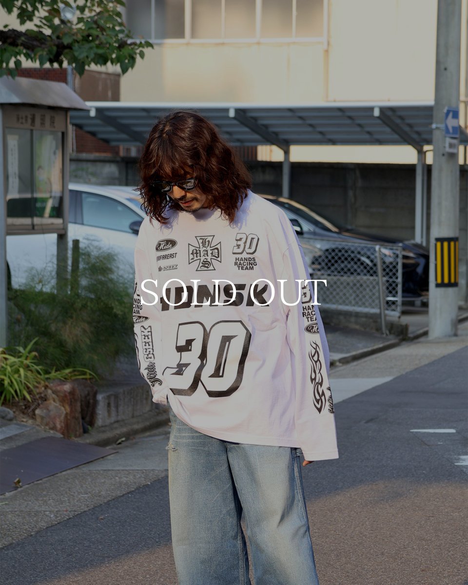 画像6: HideandSeek  Racing L/S Tee(Loose Fit) (6)