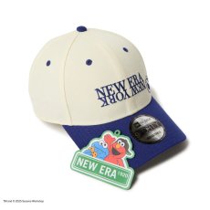 画像5: NEW ERA  9FORTY SESAME STREET セサミストリート Cookie Monster クッキーモンスター クロームホワイト ブルーバイザー | ゴルフ (5)