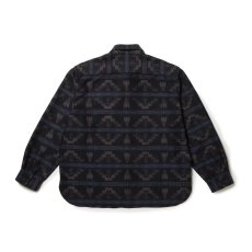 画像2: NEW ERA  長袖 オーバーサイズド シャツ Pendleton ペンドルトン ブラック (2)