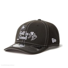 画像1: NEW ERA  9SEVENTY ストレッチスナップ SESAME STREET セサミストリート Golf is Good ブラック | ゴルフ (1)