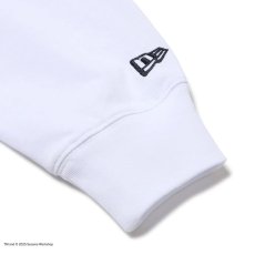画像5: NEW ERA  長袖 オーバーサイズド コットン Tシャツ SESAME STREET セサミストリート Baseball ホワイト (5)