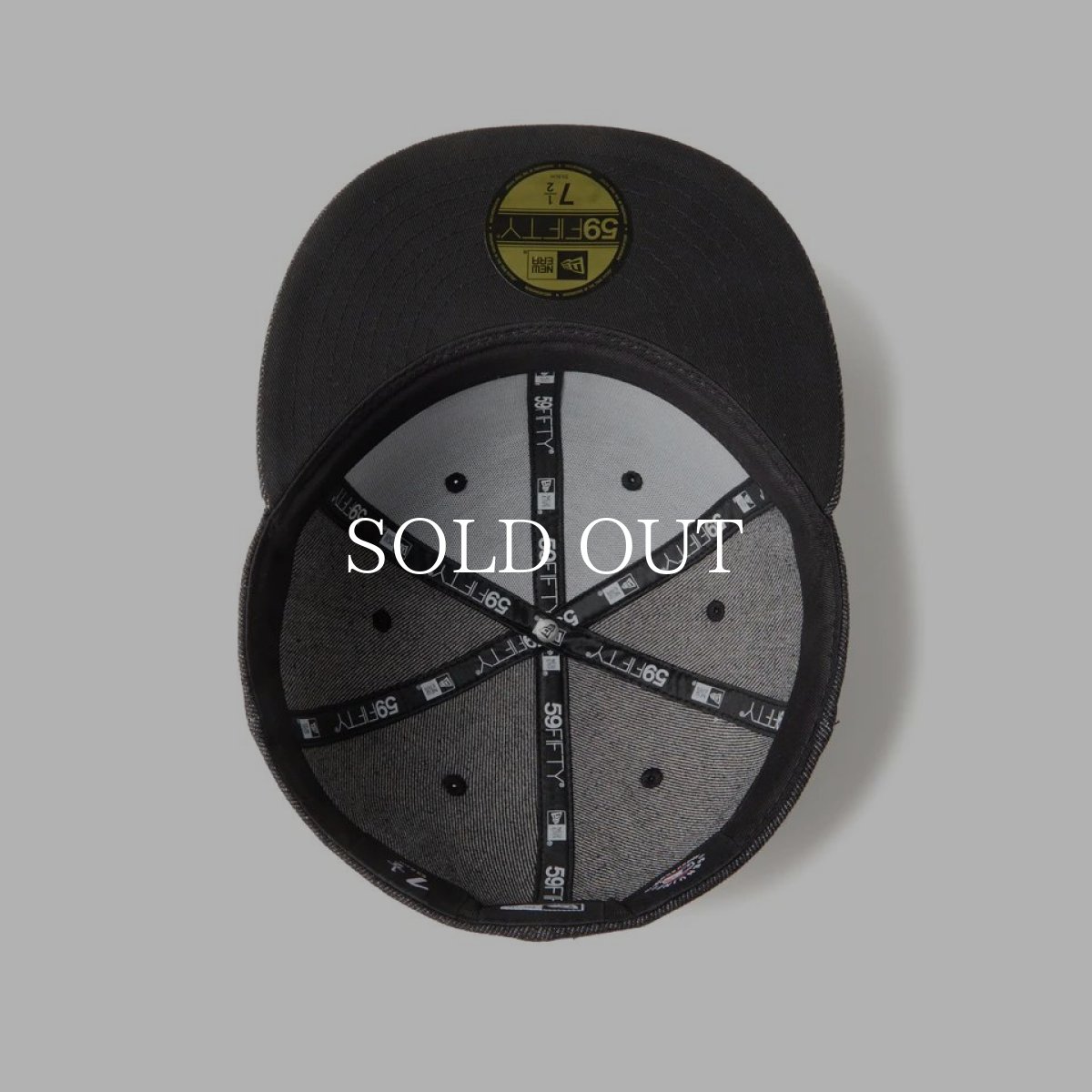 画像4: NEW ERA  59FIFTY Denim ロサンゼルス・ドジャース ブラックデニム (4)