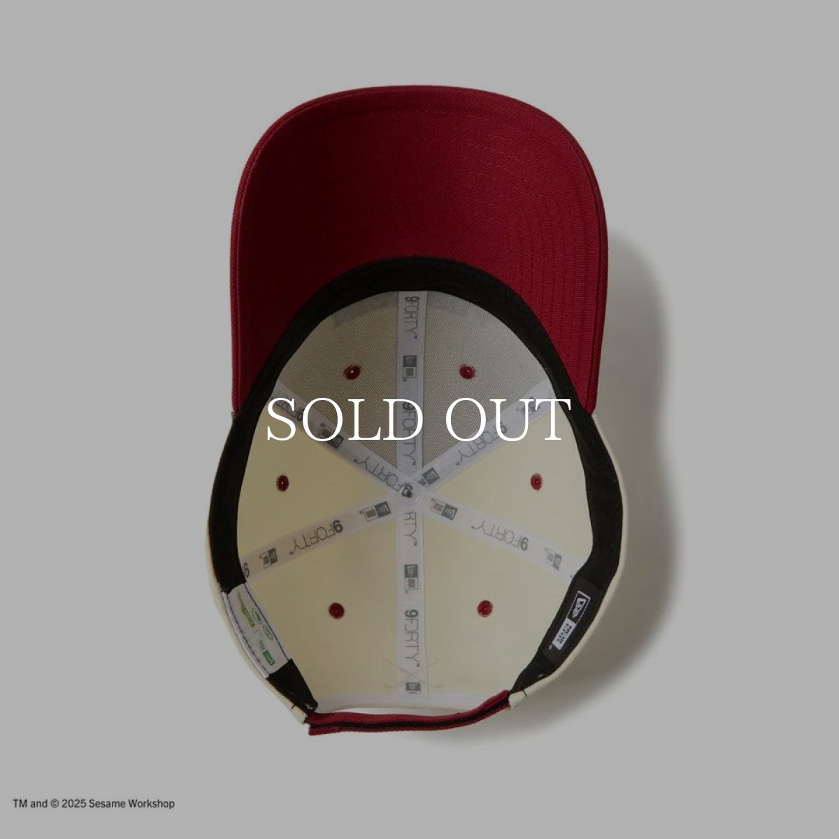画像4: NEW ERA  9FORTY SESAME STREET セサミストリート Elmo エルモ クロームホワイト レッドバイザー | ゴルフ (4)
