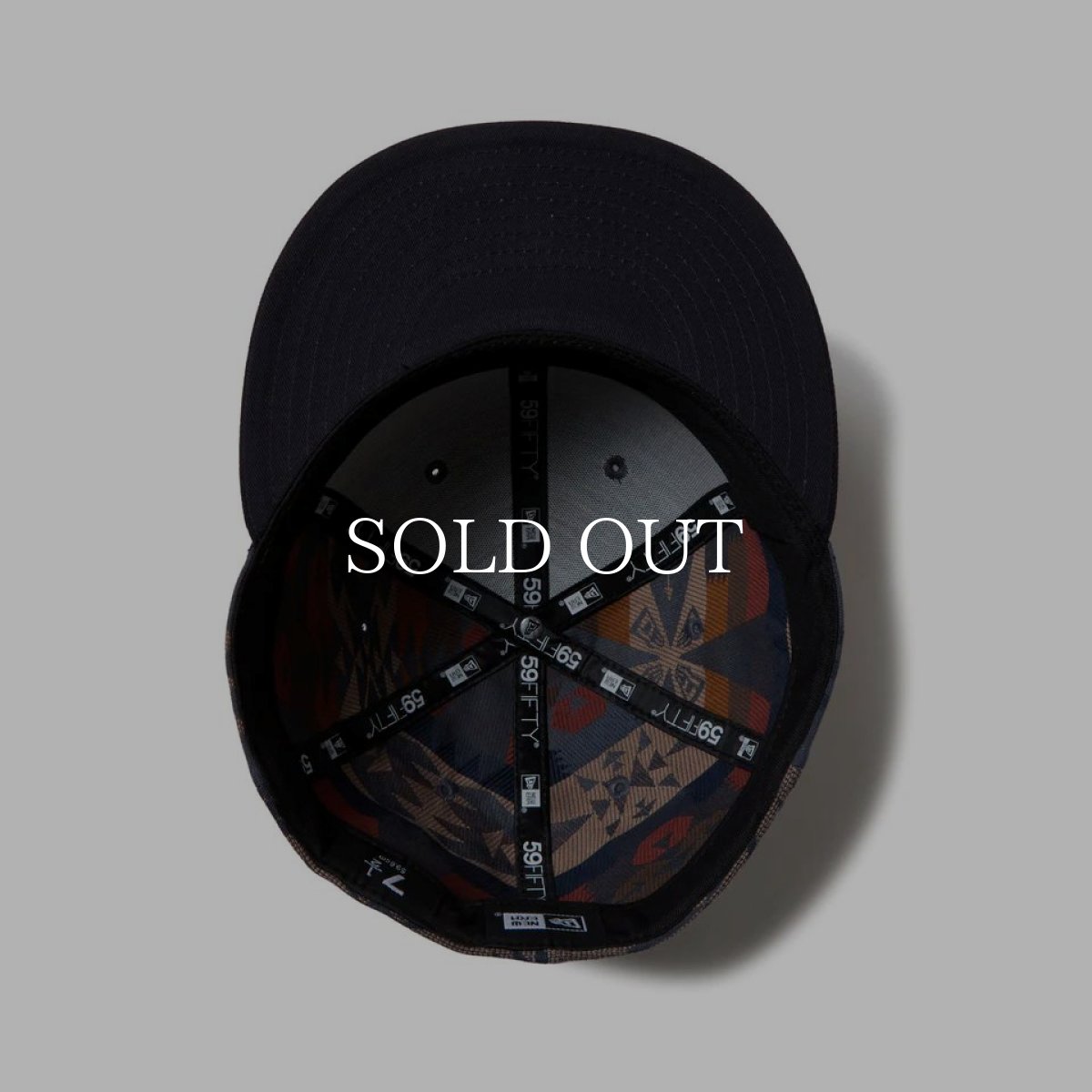 画像4: NEW ERA  59FIFTY Pendleton ペンドルトン ウーブンパッチ ネイビー (4)