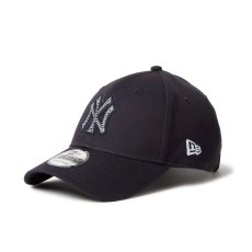 画像1: NEW ERA  9FORTY Rhinestone ニューヨーク・ヤンキース ネイビー (1)