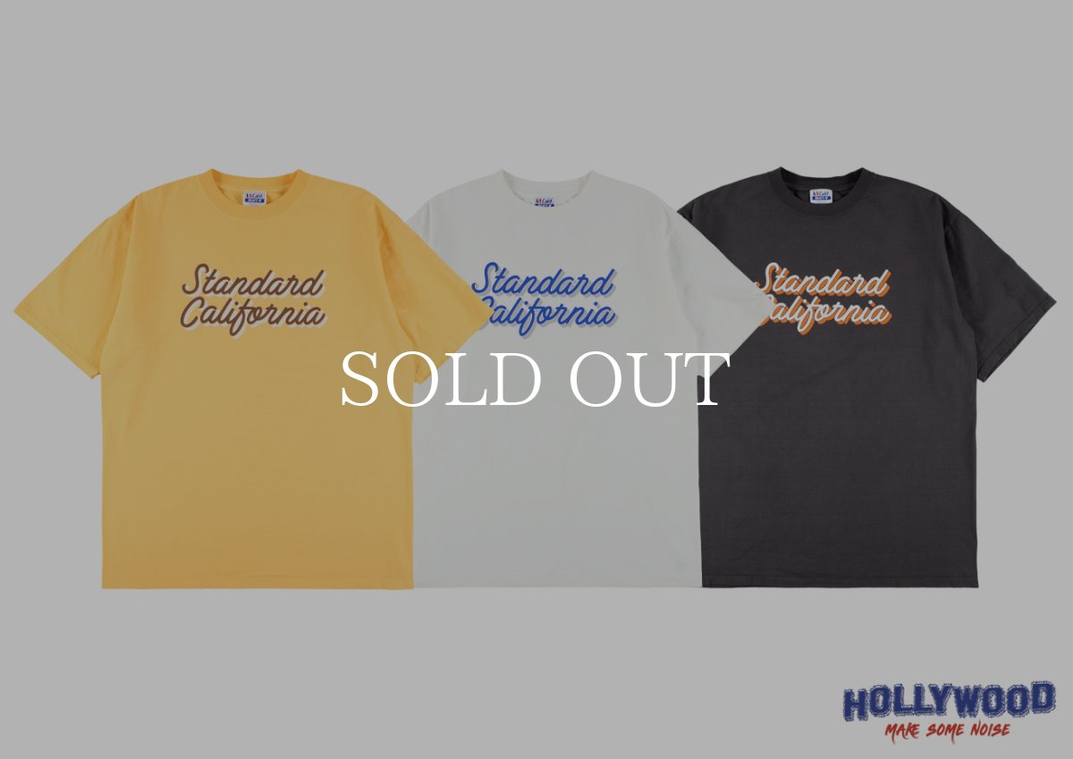 画像1: STANDARD CALIFORNIA  SD Heavyweight Modern Twist Signs Logo T (1)