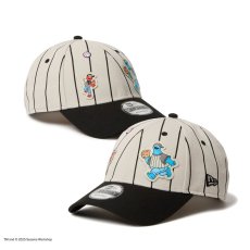 画像1: NEW ERA  9FORTY SESAME STREET セサミストリート ベースボール ストーン ブラックバイザー (1)