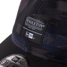 画像5: NEW ERA  9THIRTY Pendleton ペンドルトン ウーブンパッチ ブラック (5)