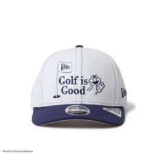 画像3: NEW ERA  9FIFTY ストレッチスナップ SESAME STREET セサミストリート Golf is Good ホワイト ネイビーバイザー | ゴルフ (3)
