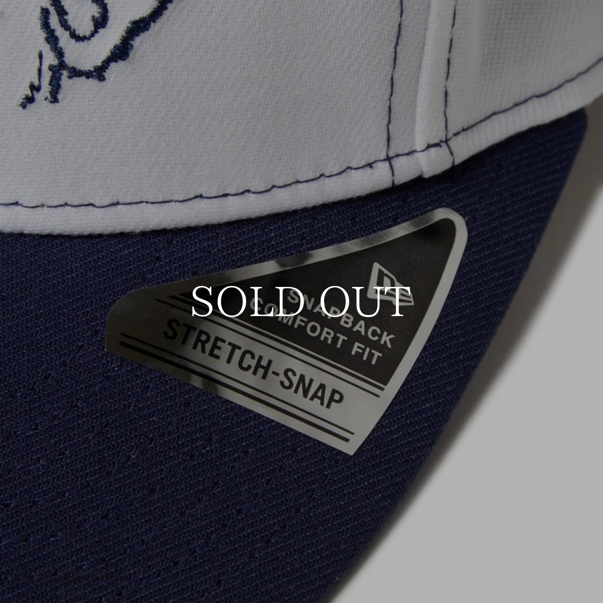 画像8: NEW ERA  9FIFTY ストレッチスナップ SESAME STREET セサミストリート Golf is Good ホワイト ネイビーバイザー | ゴルフ (8)