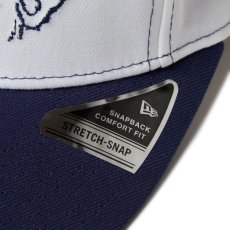画像8: NEW ERA  9FIFTY ストレッチスナップ SESAME STREET セサミストリート Golf is Good ホワイト ネイビーバイザー | ゴルフ (8)