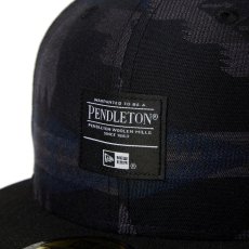 画像5: NEW ERA  59FIFTY Pendleton ペンドルトン ウーブンパッチ ブラック (5)