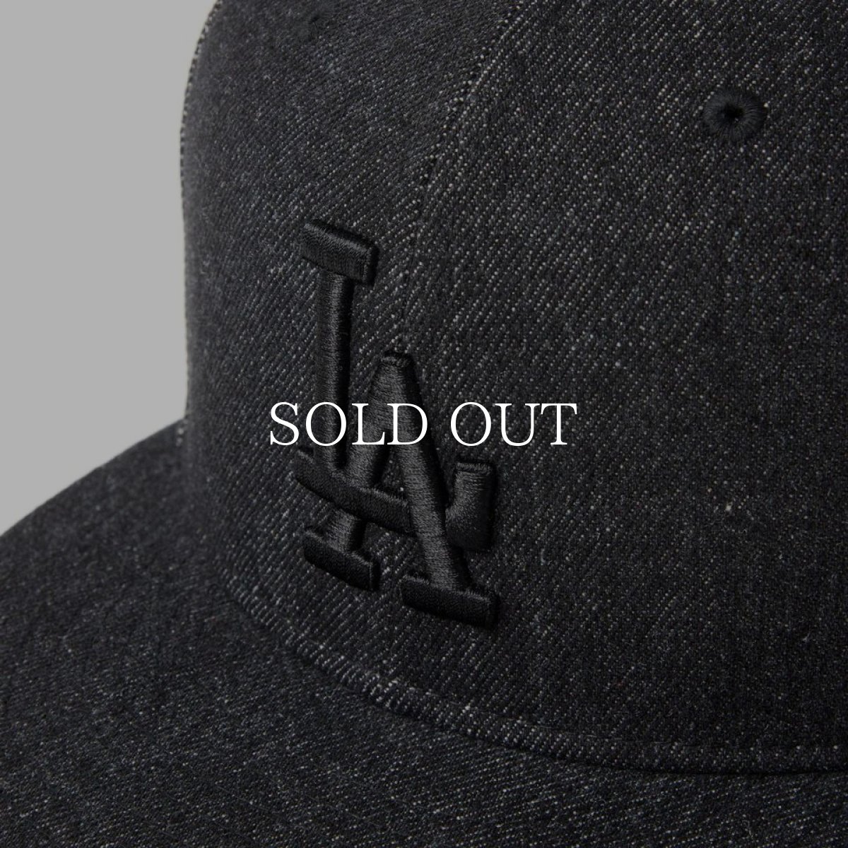 画像5: NEW ERA  59FIFTY Denim ロサンゼルス・ドジャース ブラックデニム (5)