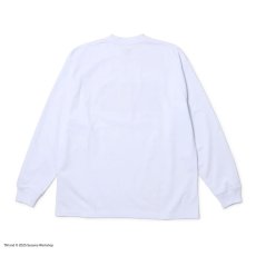 画像2: NEW ERA  長袖 オーバーサイズド コットン Tシャツ SESAME STREET セサミストリート Baseball ホワイト (2)