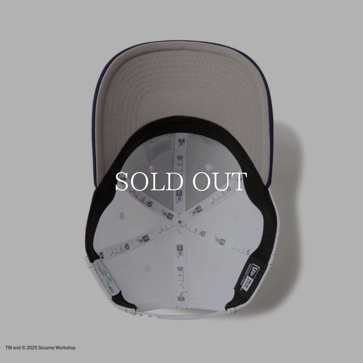 画像5: NEW ERA  9FIFTY ストレッチスナップ SESAME STREET セサミストリート Golf is Good ホワイト ネイビーバイザー | ゴルフ (5)