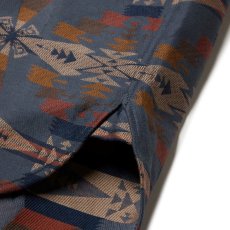画像7: NEW ERA  長袖 オーバーサイズド シャツ Pendleton ペンドルトン ネイビー (7)