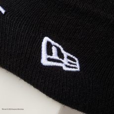 画像8: NEW ERA  ベーシック カフニット SESAME STREET セサミストリート SUNNY DAY Elmo エルモ ブラック (8)