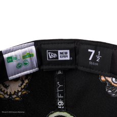 画像12: NEW ERA  59FIFTY SESAME STREET セサミストリート オールオーバー ブラック (12)