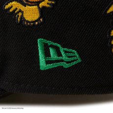 画像9: NEW ERA  キッズ Youth 9FIFTY SESAME STREET セサミストリート オールオーバー ブラック (9)