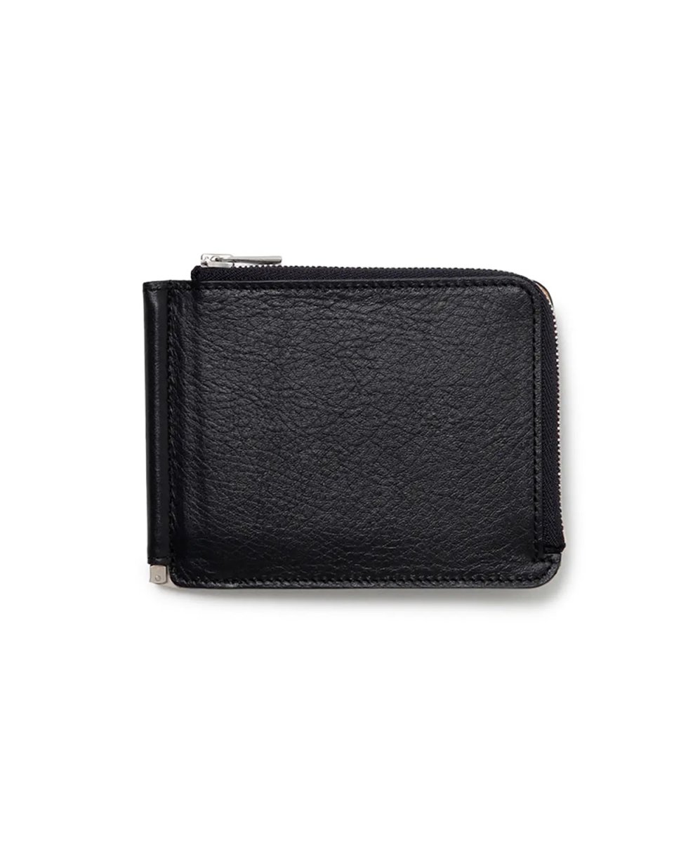 画像1: nonnative  DWELLER WALLET COW LEATHER WITH MONEY CLIP (1)