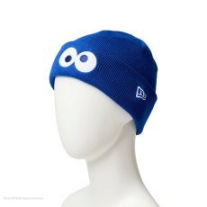 画像2: NEW ERA  キッズ Kid's ベーシック カフニット SESAME STREET セサミストリート Cookie Monster クッキーモンスター ブルー (2)