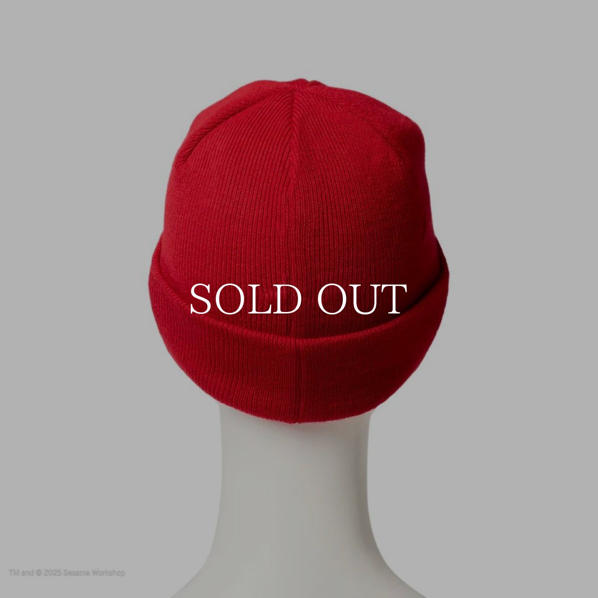 画像6: NEW ERA  キッズ Kid's ベーシック カフニット SESAME STREET セサミストリート Elmo エルモ レッド (6)