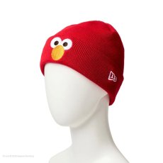 画像2: NEW ERA  キッズ Kid's ベーシック カフニット SESAME STREET セサミストリート Elmo エルモ レッド (2)