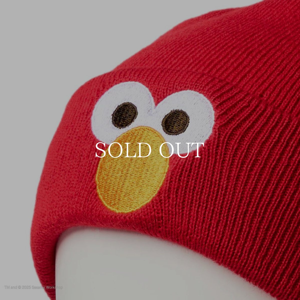 画像3: NEW ERA  キッズ Kid's ベーシック カフニット SESAME STREET セサミストリート Elmo エルモ レッド (3)