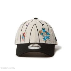 画像3: NEW ERA  9FORTY SESAME STREET セサミストリート ベースボール ストーン ブラックバイザー (3)