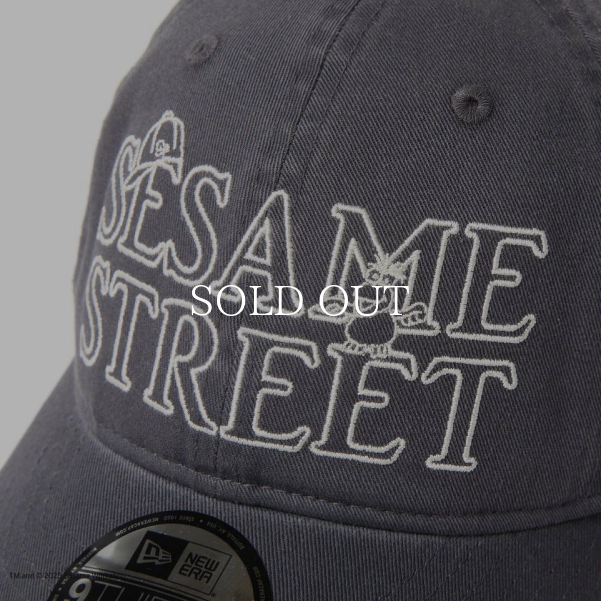 画像2: NEW ERA  9THIRTY SESAME STREET セサミストリート Elmo エルモ サイド ダークグラファイト (2)