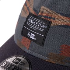画像5: NEW ERA  9THIRTY Pendleton ペンドルトン ウーブンパッチ ネイビー (5)