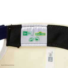 画像10: NEW ERA  9FORTY SESAME STREET セサミストリート Cookie Monster クッキーモンスター クロームホワイト ブルーバイザー | ゴルフ (10)