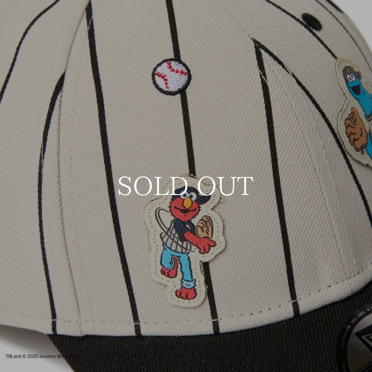 画像8: NEW ERA  9FORTY SESAME STREET セサミストリート ベースボール ストーン ブラックバイザー (8)