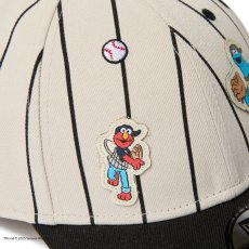 画像8: NEW ERA  9FORTY SESAME STREET セサミストリート ベースボール ストーン ブラックバイザー (8)