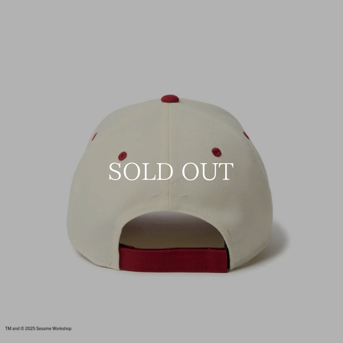 画像3: NEW ERA  9FORTY SESAME STREET セサミストリート Elmo エルモ クロームホワイト レッドバイザー | ゴルフ (3)
