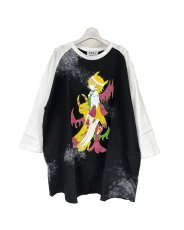 画像1: KIDILL  PUNK GIRL RAGLAN T-SHIRT (1)